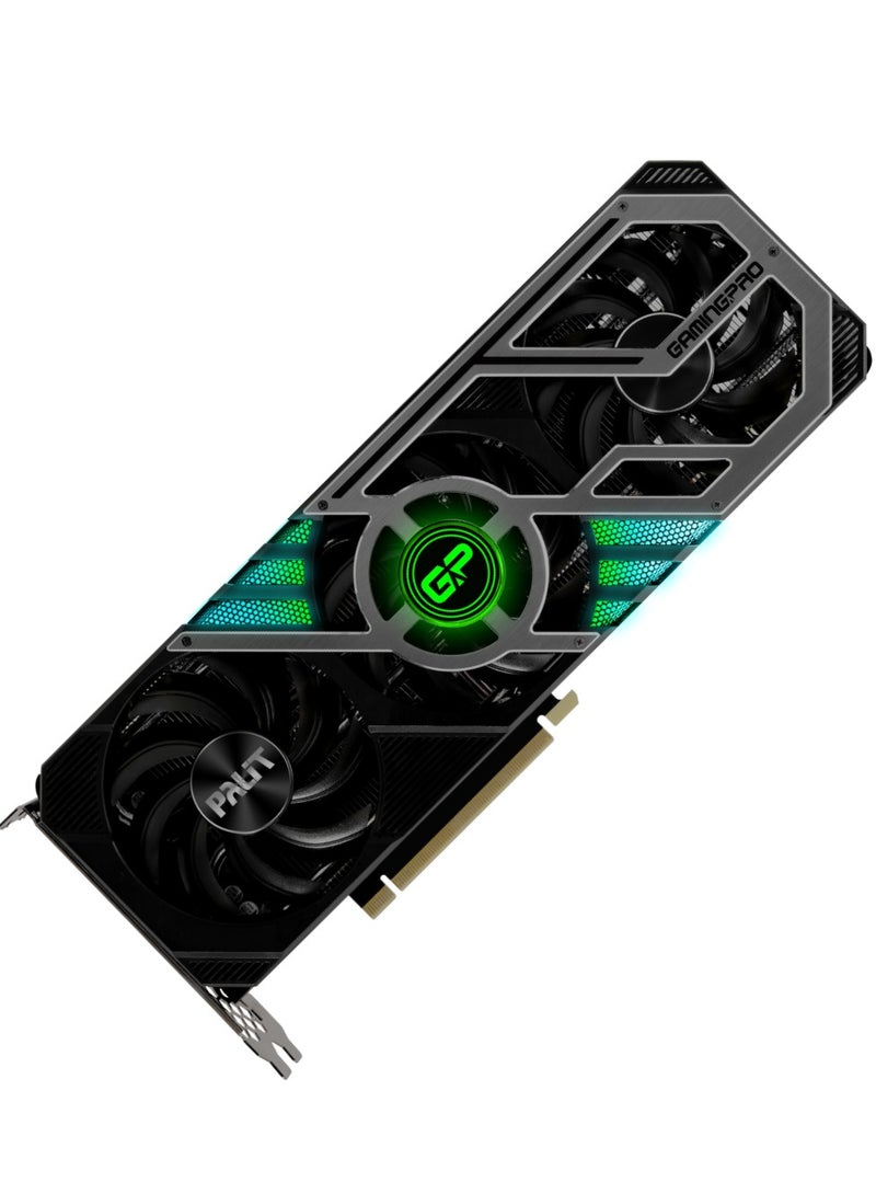 (Pre-Owned) Nvidia GeForce RTX 3080 GamingPro 10GB GDDR6X Graphics Card, 8704 CUDA Cores, 1710 MHz Boost Clock, 19 Gbps, 7680x4320(Max Resolution), PCI-E 4.0, DP1.4a x 3, HDMI 2.1 | NED3080019IA-132AA Black