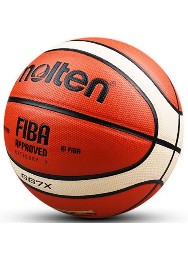 FIBA Approved Authentic Leather Basketball 7