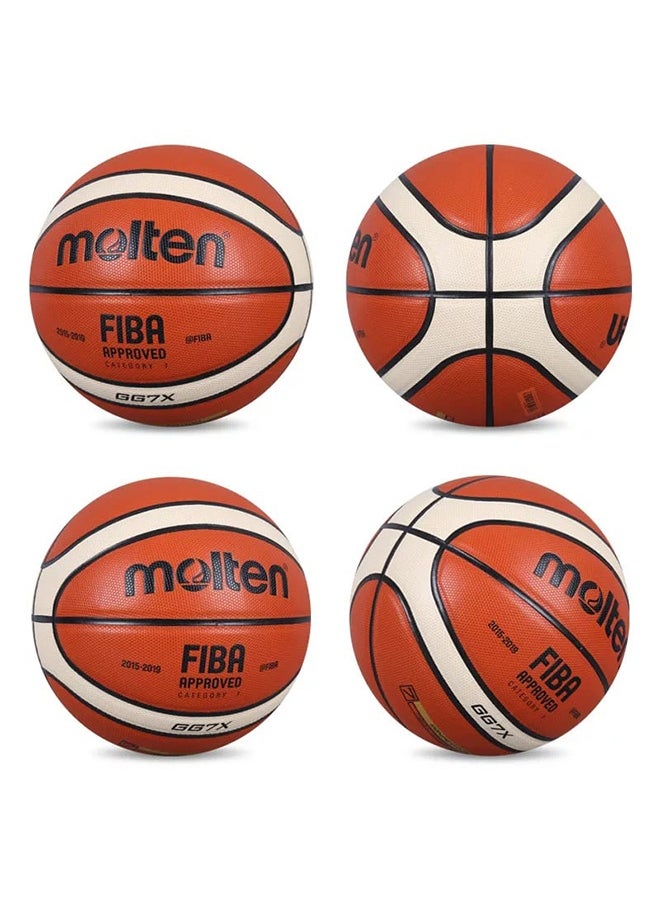 FIBA Approved Authentic Leather Basketball 7