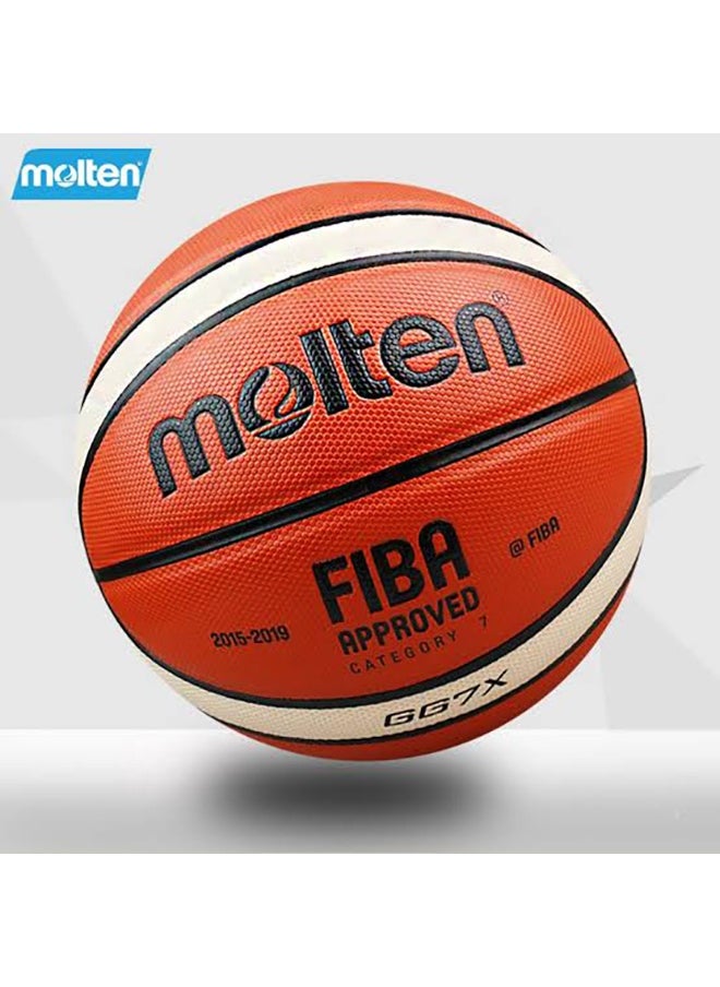 FIBA Approved Authentic Leather Basketball 7