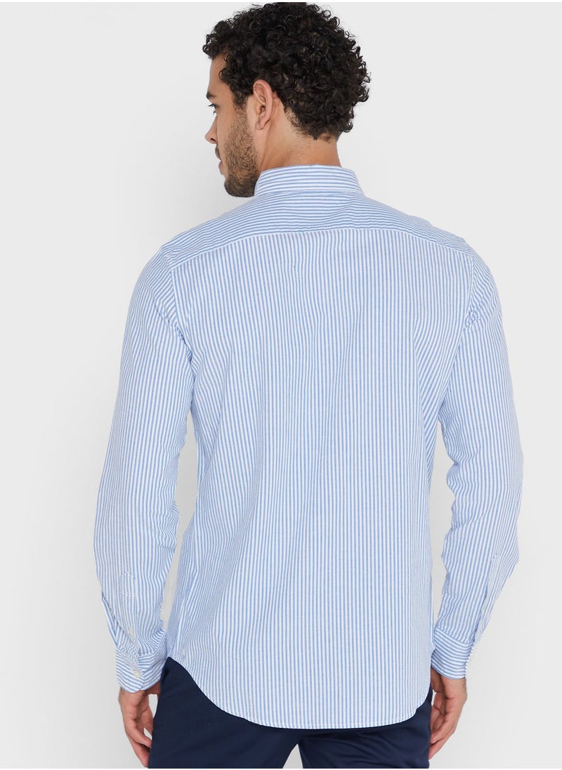 Striped Slim Fit Shirt