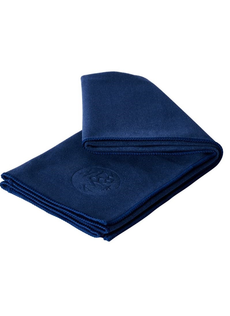 EQUA YOGA HAND TOWEL MIDNIGHT 16 INCH