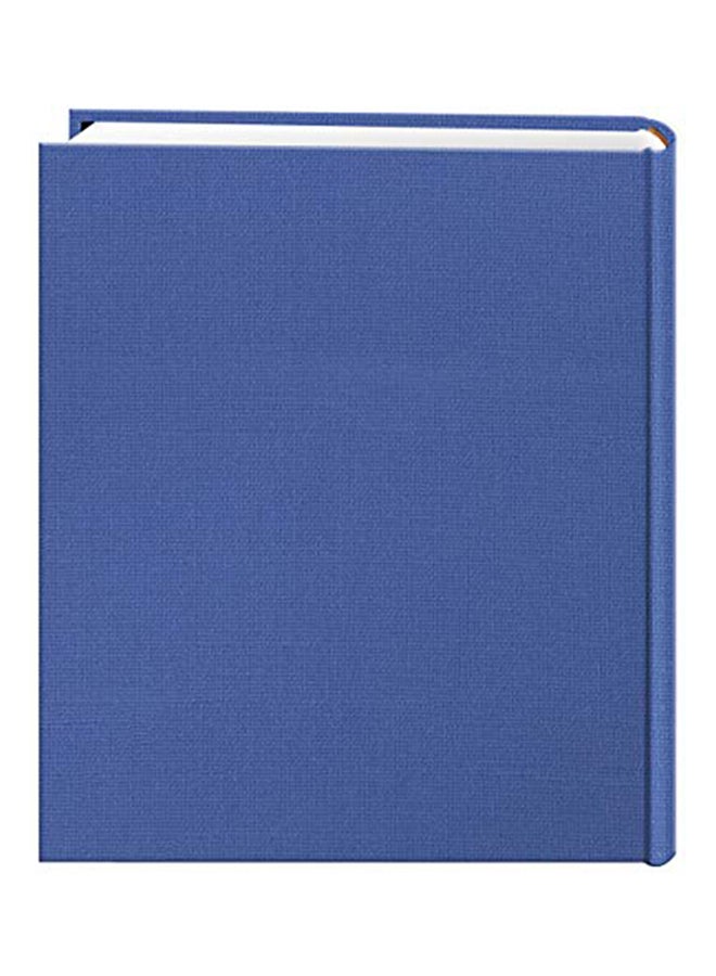 Fabric Frame Cover Photo Album With 200 Pockets Sky Blue 11.62X2X10.25inch