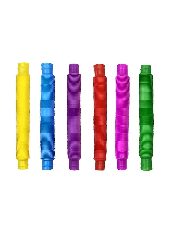 12-Piece Pop Tubes Fidget Pipe Toddler Toys