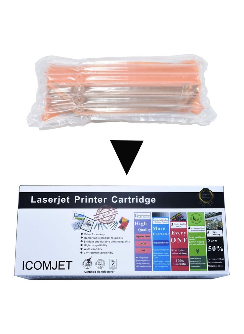 ICOMJET Compatible Toner Cartridge Replacement for HP 81A CF281A Work for HP LaserJet Enterprise 604n 604dn M605n M605X M606dn 606X M630h M630dn M630z M630f (2*black)