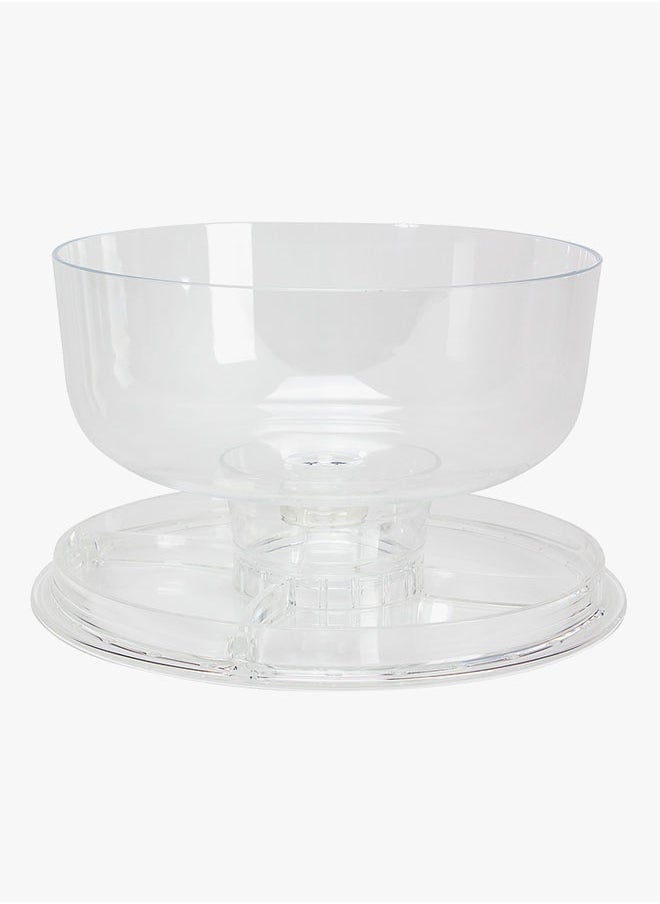 Multifunctional Cake And Serving Stand Clear 31.5centimeter