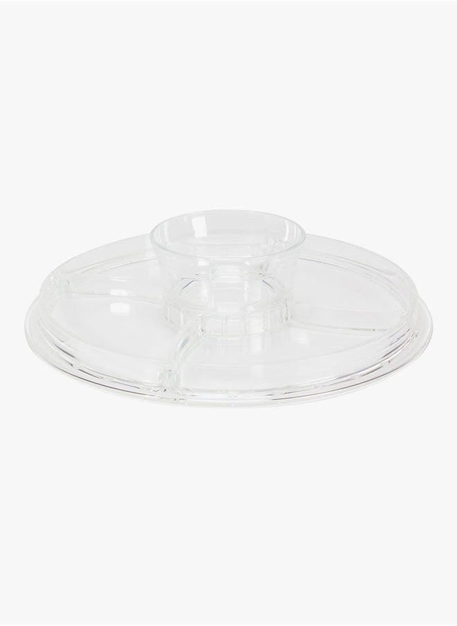 Multifunctional Cake And Serving Stand Clear 31.5centimeter