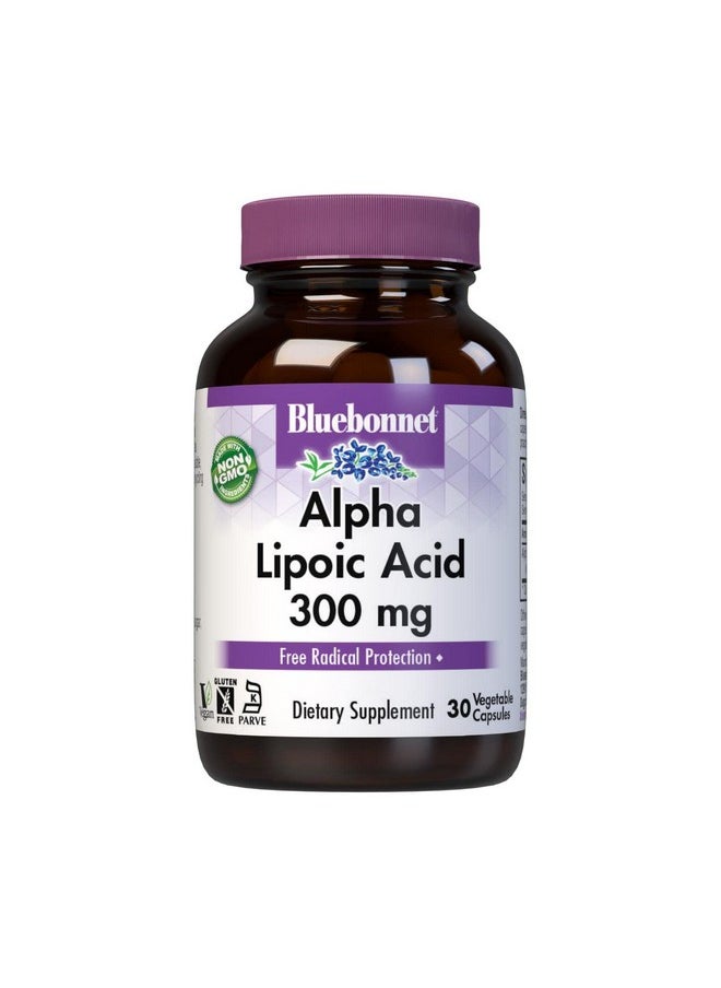 BLUEBONNET NUTRITION ALPHA LIPOIC ACID 300 mg