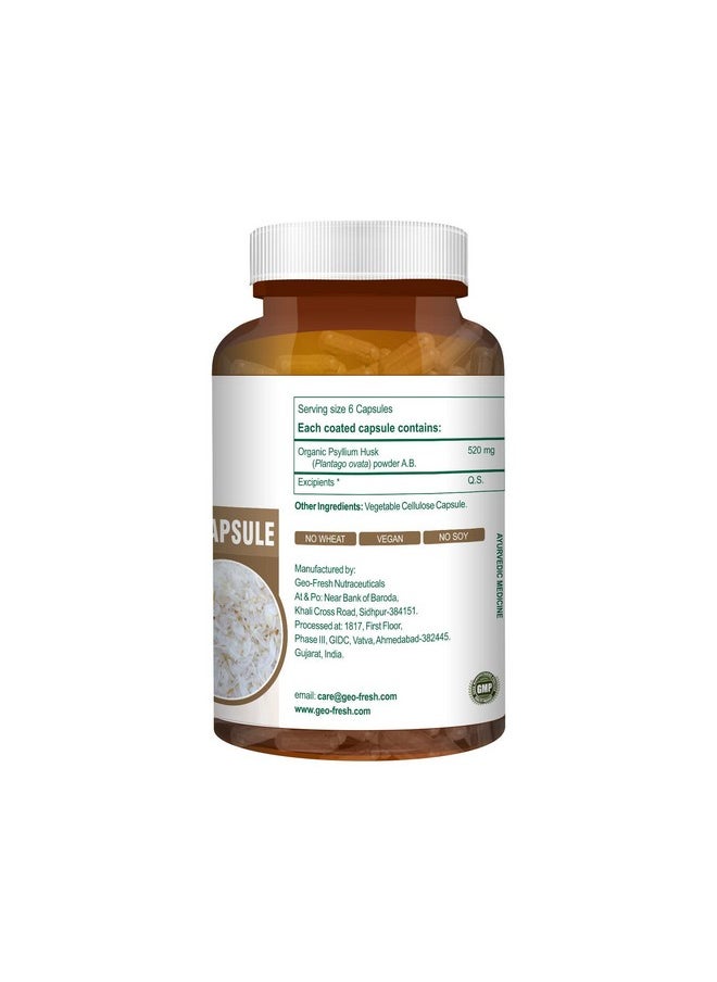 Psyllium Capsules 520Mg (90 Capsules)