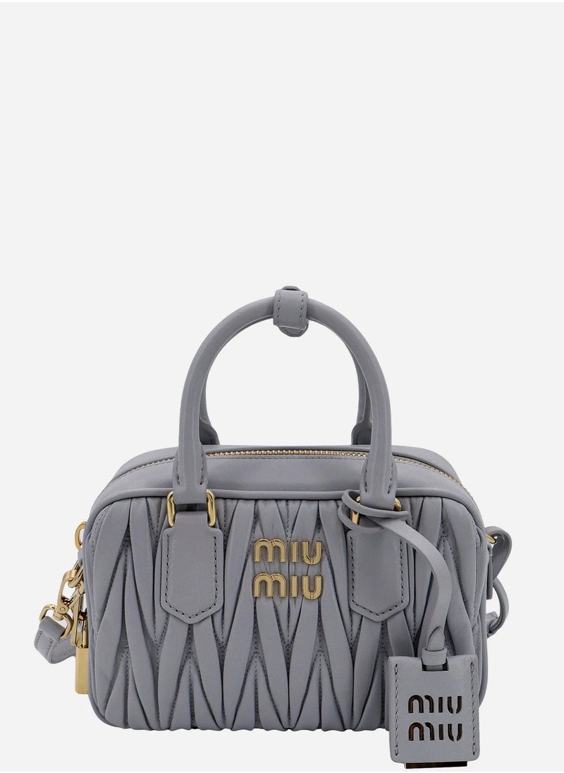 MIU Arcadie Quilted nappa leather bag Shoulder Crossbody