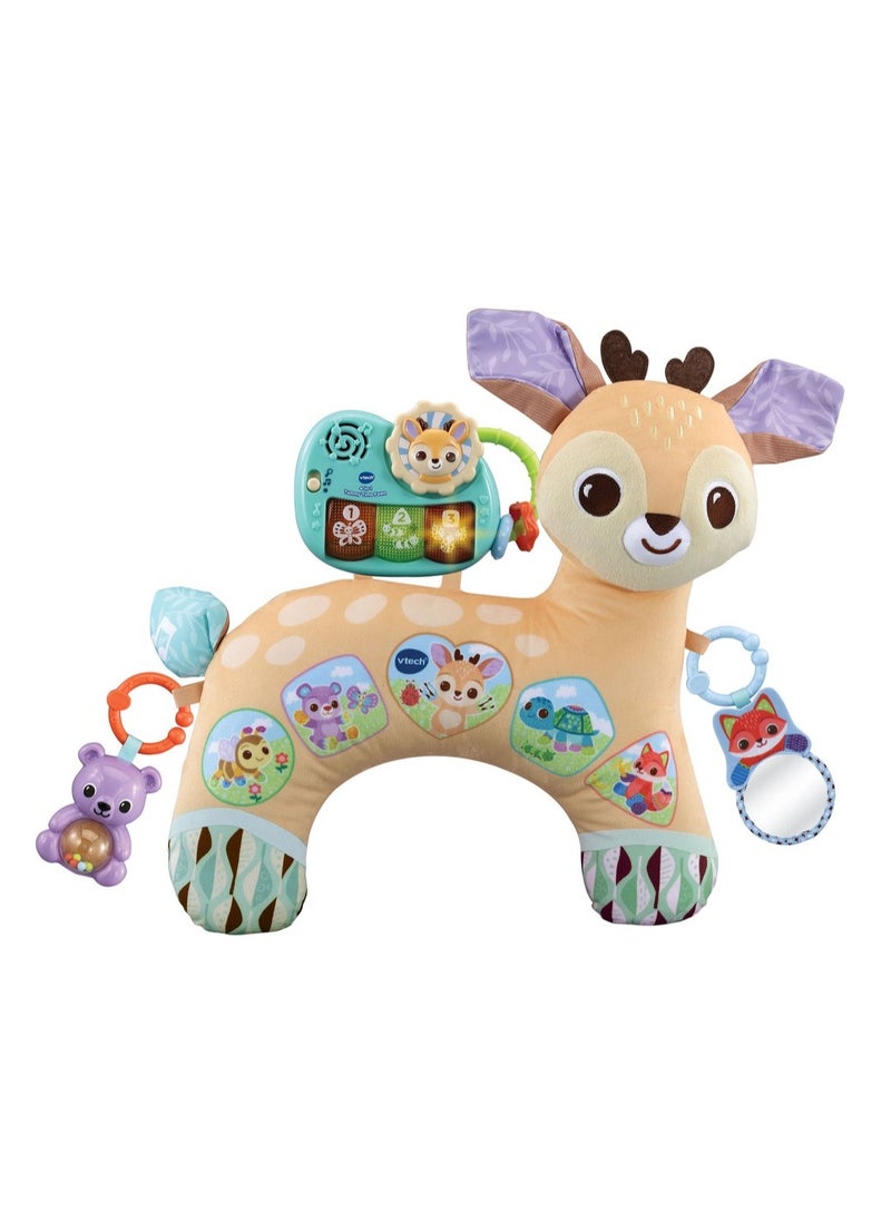 4-in-1 Tummy Time Fawn Baby Playset