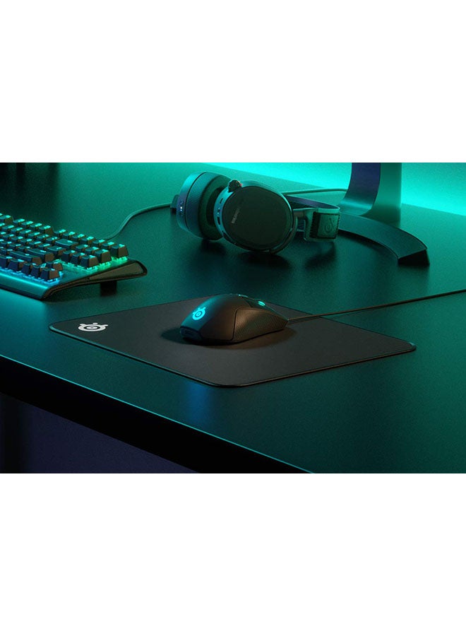 Steelseries Qck Edge Cloth Gaming Mouse Pad - Never-Fray Stitched Edges - Optimized For Gaming Sensors - Size M