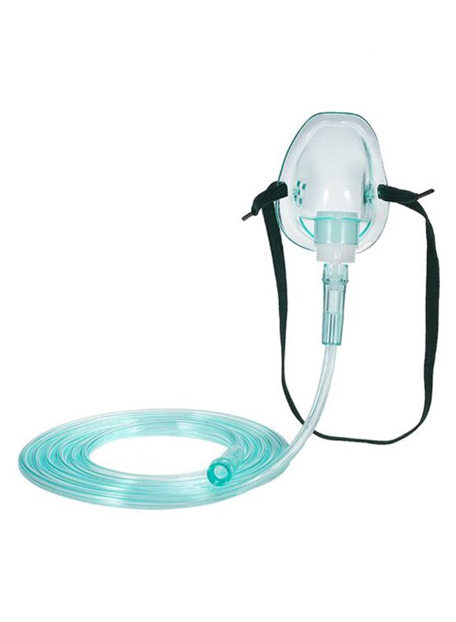 10-Piece Medical Oxygen Mask Set With Tubing