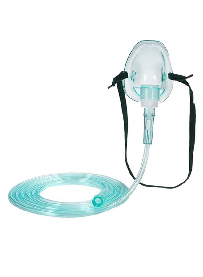 10-Piece Medical Oxygen Mask Set With Tubing