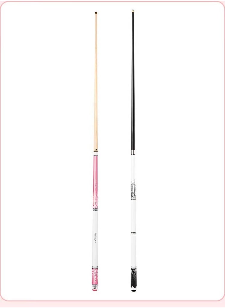 Hongke Pink Black Technology Billiards Club Black 8 Clubs Chinese Black 8 American 9 Balls with Bucket Package