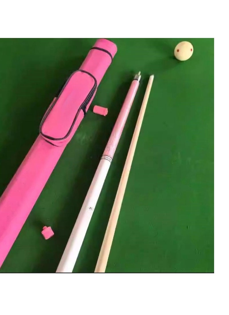Ladies' Pool Rod Split Maple Nine Ball Chinese Black Eight Girls' Beginner High end Tube Set