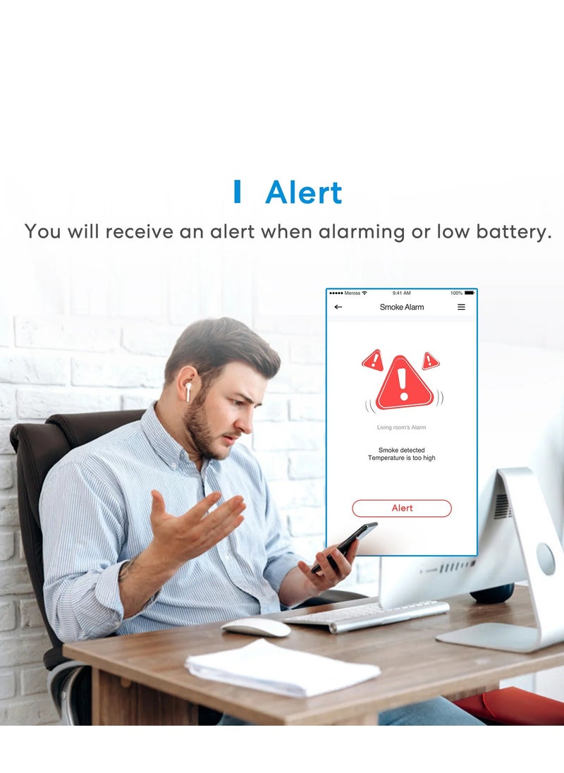 Meross Smart Smoke Alarm With Hub