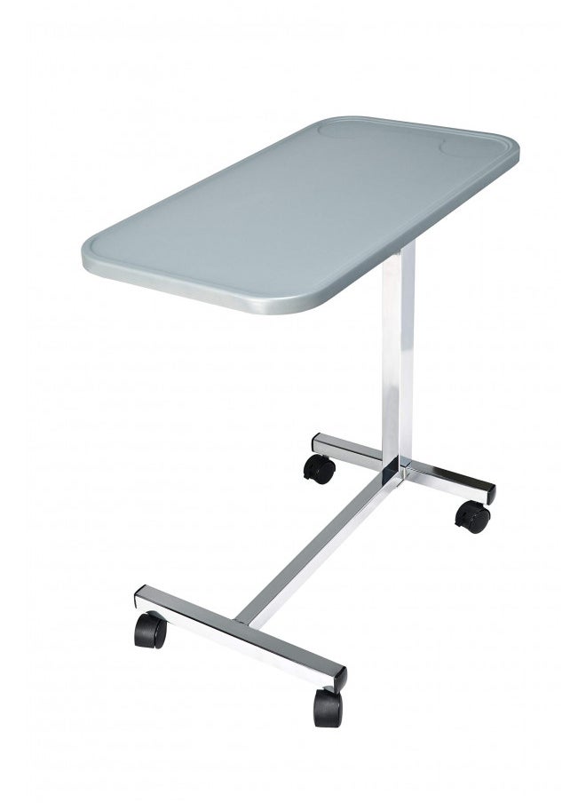 Graham-Field GF8903P Lumex Modern Overbed Table with Wheels, 28-41