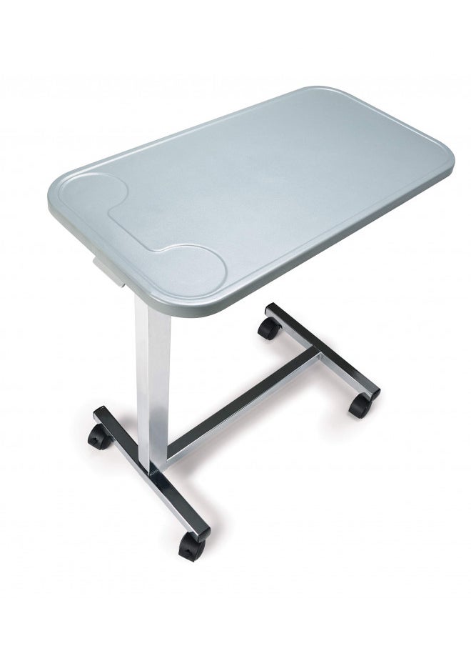 Graham-Field GF8903P Lumex Modern Overbed Table with Wheels, 28-41