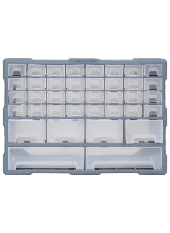 Modern Design Multi-drawer Organiser with 40 Drawers 52x16x37.5 cm