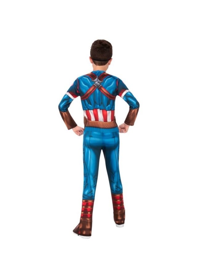 Captain America Classic Kids' Costume (Small)