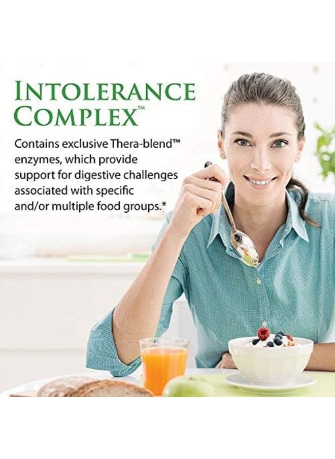 Enzyme Science™ Intolerance Complex™, 30 Capsules – Comprehensive Support for Common Digestive Sensitivities–Gluten, Casein, Lactose, Phenol Sensitivities, and Complex Carbohydrates Intolerance Relief