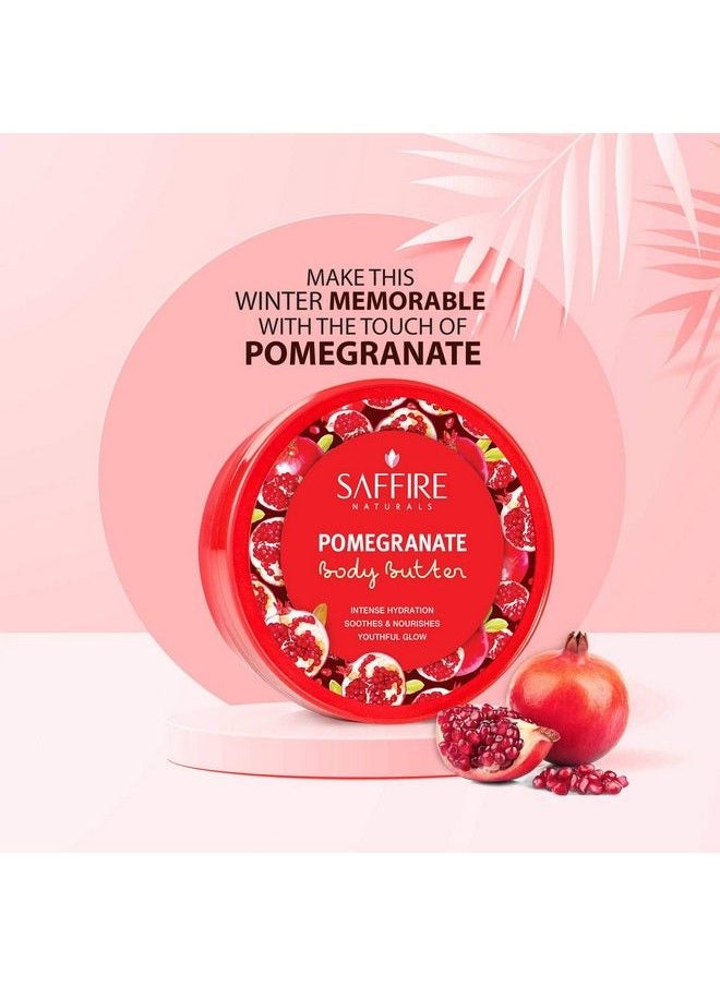 Pomegranate Body Polishing Scrub ; With Citrus Lemon Peel & Aloevera Extract ; All Skin Type ; 200 Gm