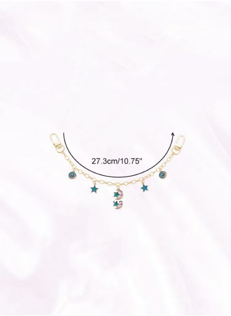 Bag metal chain pendant