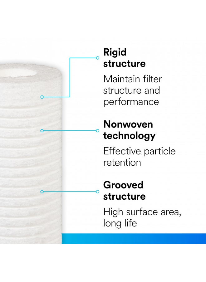 Aqua-Pure AP100 Series Whole House Replacement Water Filter Drop-in Cartridge AP110, Standard Capacity, for use with AP11T or AP101T Systems