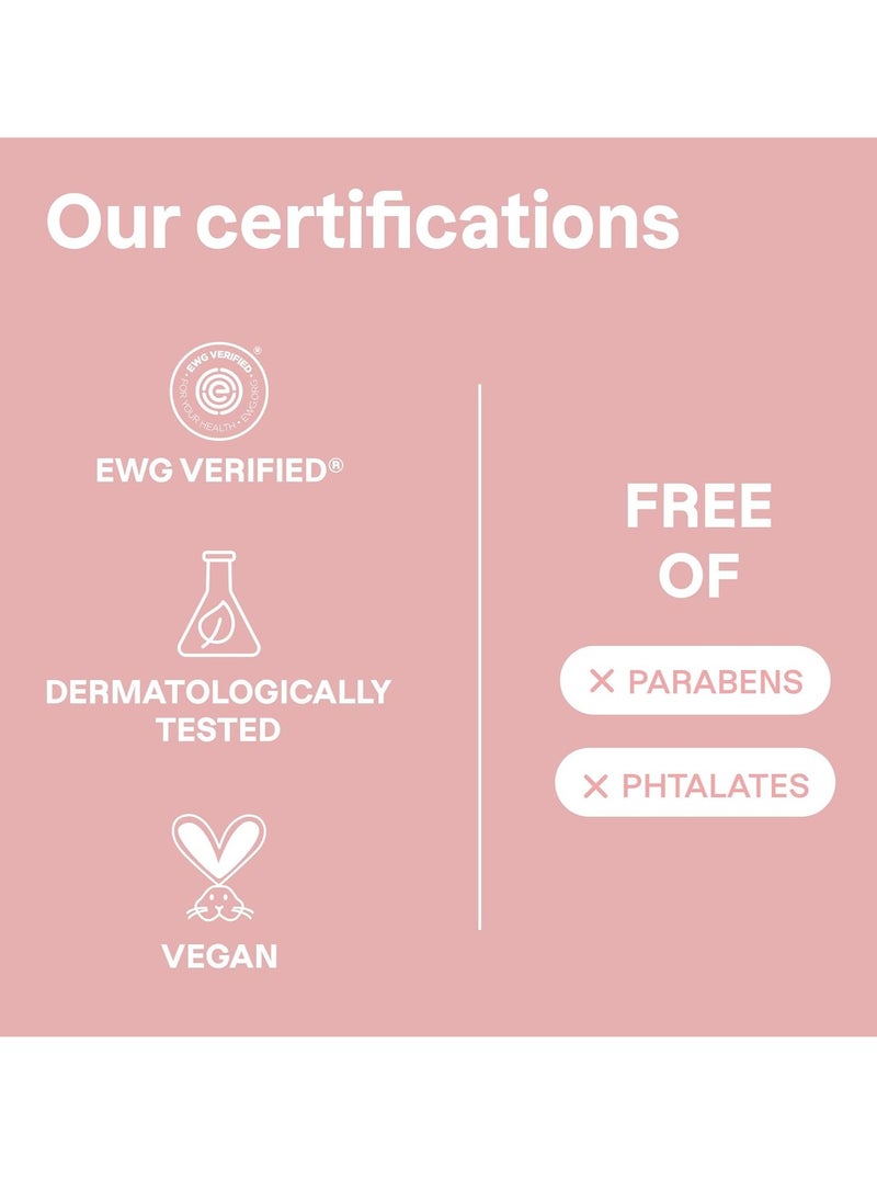 2 in1 Hair Shampoo and Body Wash for Baby Plant and Mineral Based Gentle Formula EWG Verified Vegan Baby Products Unscented 473 mL