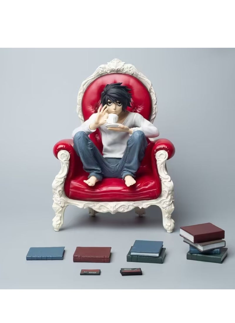 Super Size 24*35*12CM Death Note L Sofa Drink Coffee