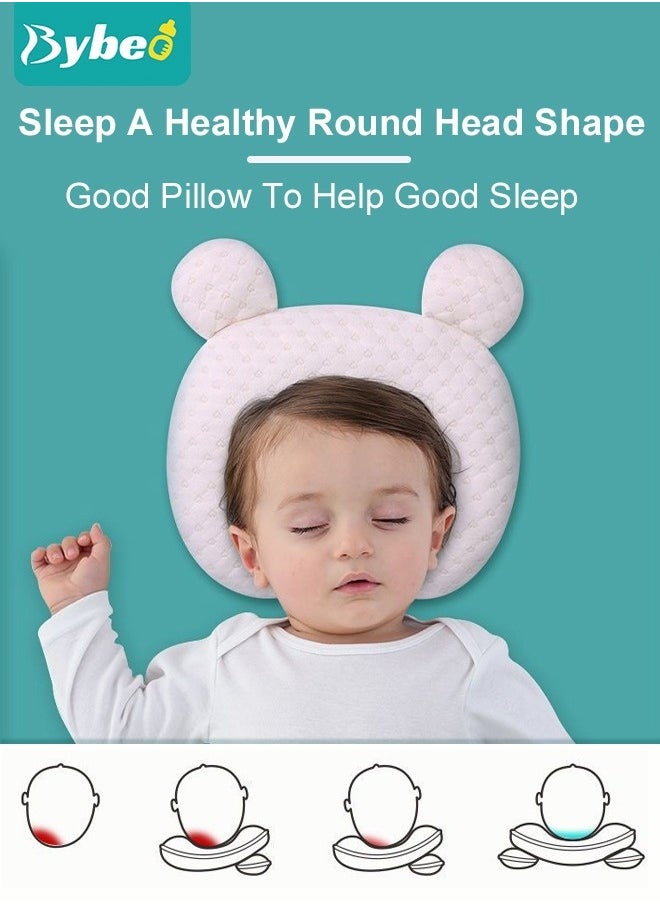 Baby Newborn Nursing Sleeping Pillow Toddler Boys and Girls Comfortable Portable Breathable Lightweight Shaping Pillows PE Multifunctional Portable Infant Head Support for Kids Infants Superhigh Quali