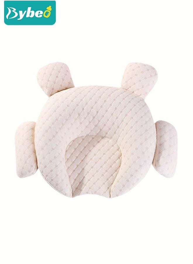 Baby Newborn Nursing Sleeping Pillow Toddler Boys and Girls Comfortable Portable Breathable Lightweight Shaping Pillows PE Multifunctional Portable Infant Head Support for Kids Infants Superhigh Quali