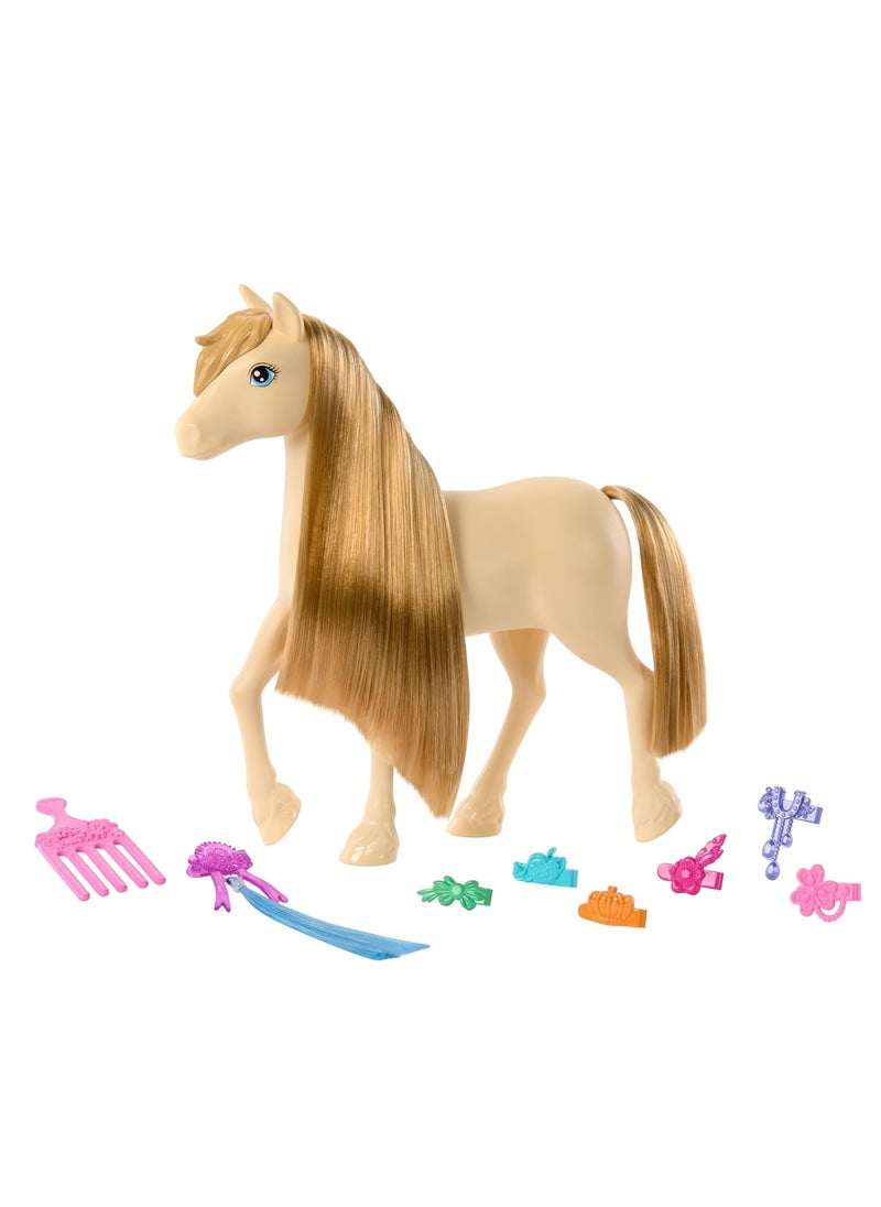 Barbie Mysteries The Great Horse Chase Barbie Chasing the Lost Horse, Pony and accessories Very long mane to style (styles may vary)