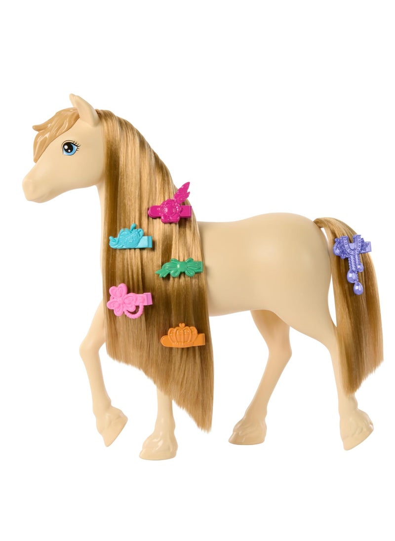 Barbie Mysteries The Great Horse Chase Barbie Chasing the Lost Horse, Pony and accessories Very long mane to style (styles may vary)