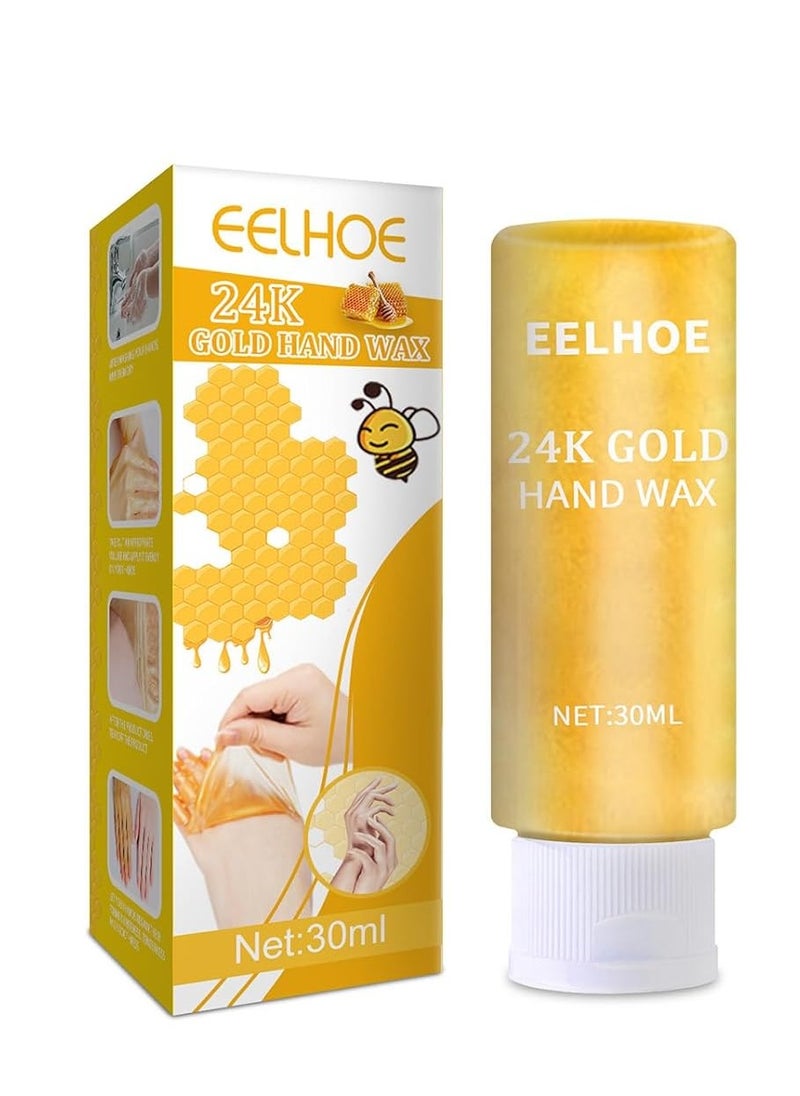 Honey Peel Off Hand Mask,Moisturizing Repairing Hand Mask,Exfoliating Hand Peeling Mask,Repair Rough Skin for Men & Women