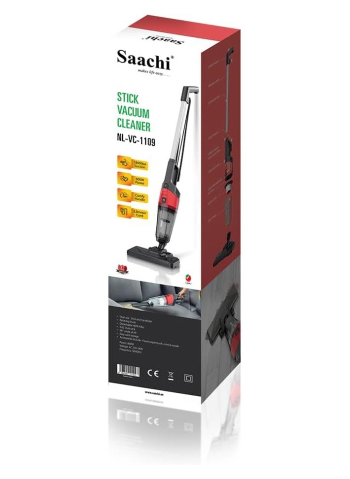 Saachi Stick Vacuum Cleaner NL-VC-1109-BK