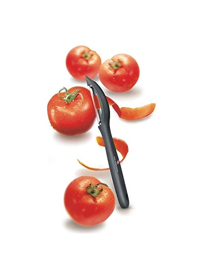 Peeler with Ultra-Sharp Edge, Black, 1 cup, 7.6075