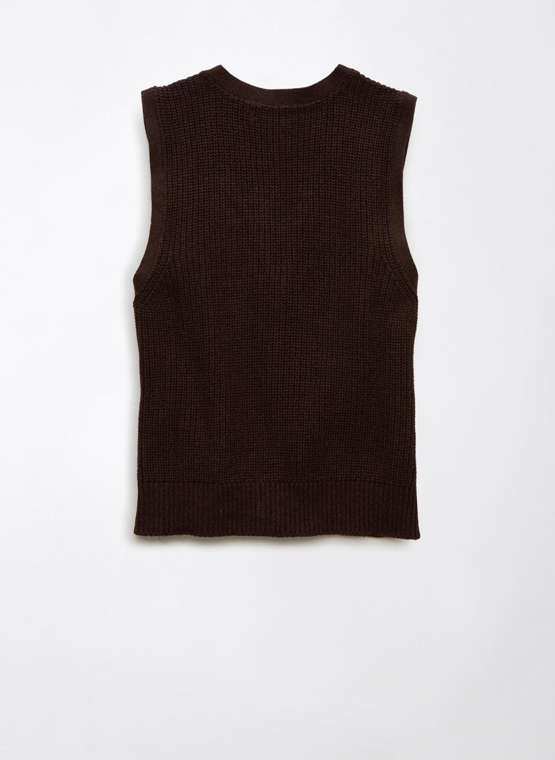 AE Button-Up Sweater Vest