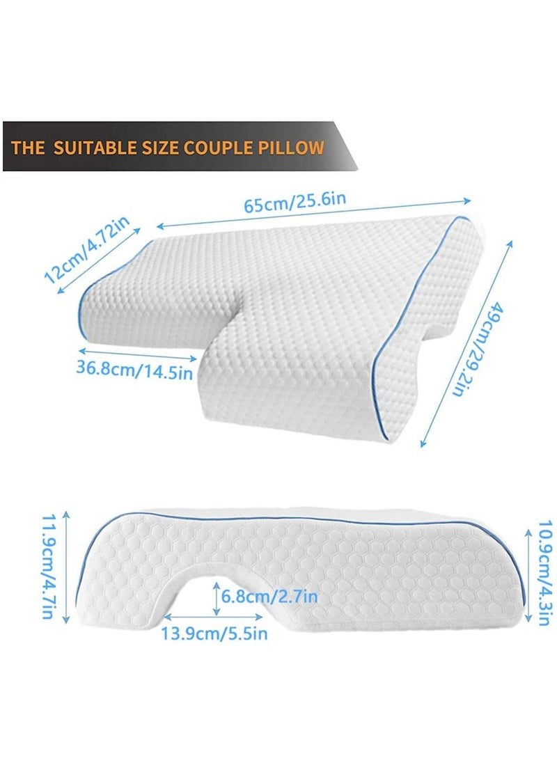Memory Foam Pillow Couples Anti Pressure Hand Pillow For Cuddle