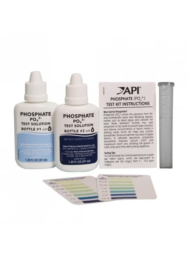 API Phosphate PO4 Freshwater and Saltwater Aquarium Test Kit 150 count