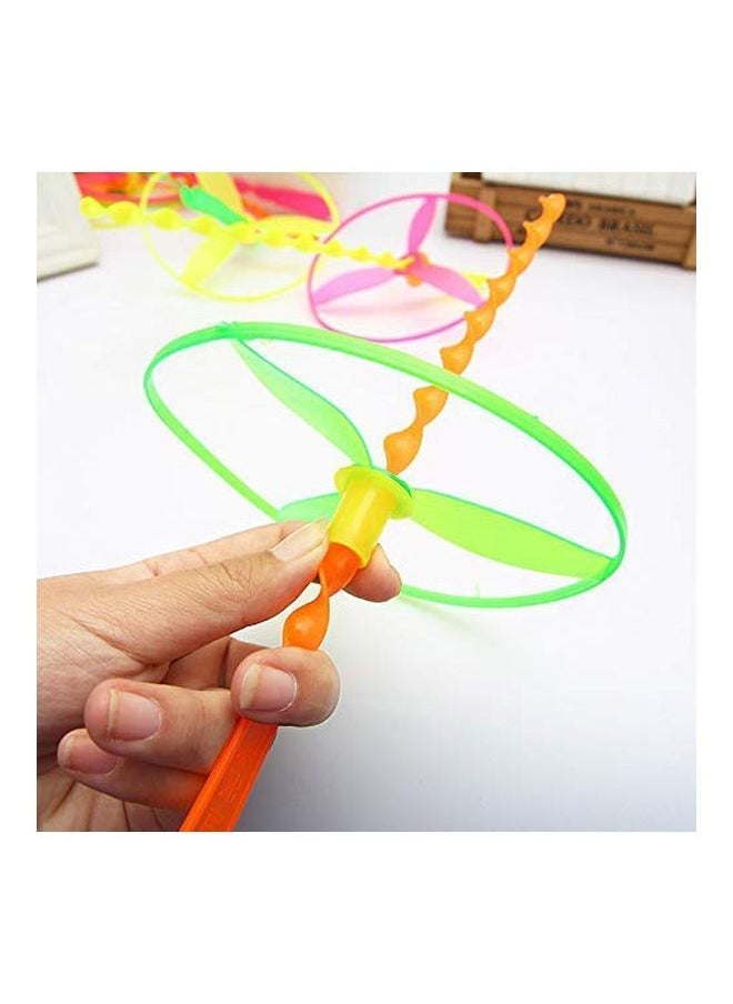 Pack Of 15 Pull String Spinning Wheel Toy