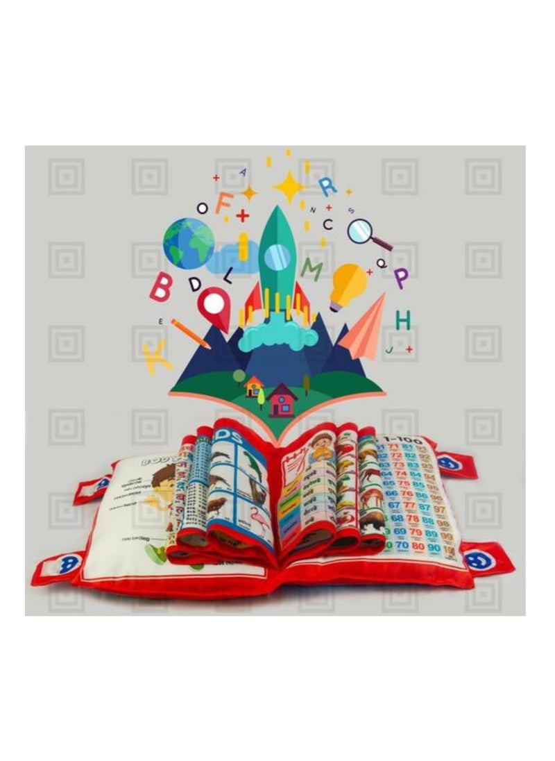 Educational Baby Pillows / Soft Learning Baby Pillow.