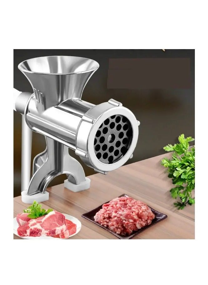 Meat Grinder Manual Mincer - Manual Meat Grinder Sausage Maker Table Mount Pork Mincer Sausage Stuffer Funnel Make Homemade Burger Patties Hand...