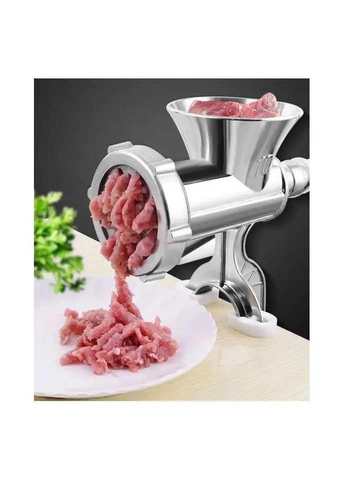 Meat Grinder Manual Mincer - Manual Meat Grinder Sausage Maker Table Mount Pork Mincer Sausage Stuffer Funnel Make Homemade Burger Patties Hand...