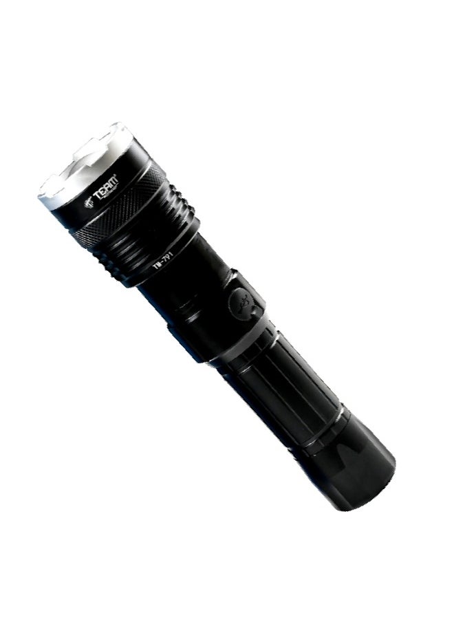 TEAM LED Flashlight | LED Torch | Portable LED Torch | Travel-Friendly Torch | Portable Torch.