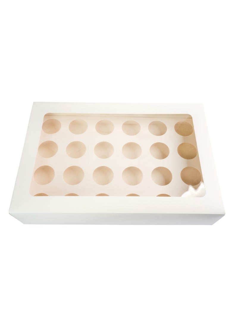 Sturdy 24 Hole Cupcake Box + Insert