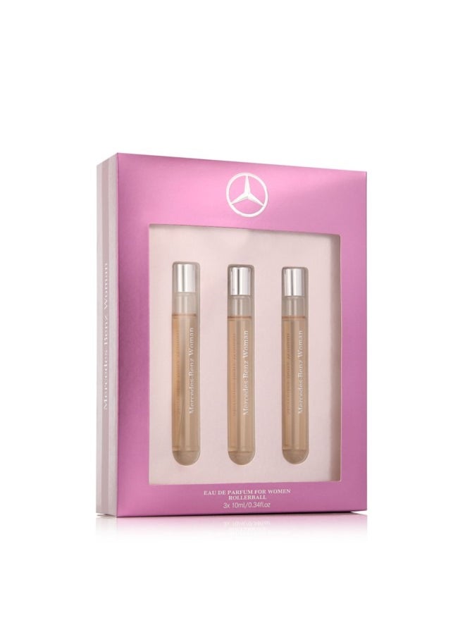 Women Rollerball EDP 3 x 10ml