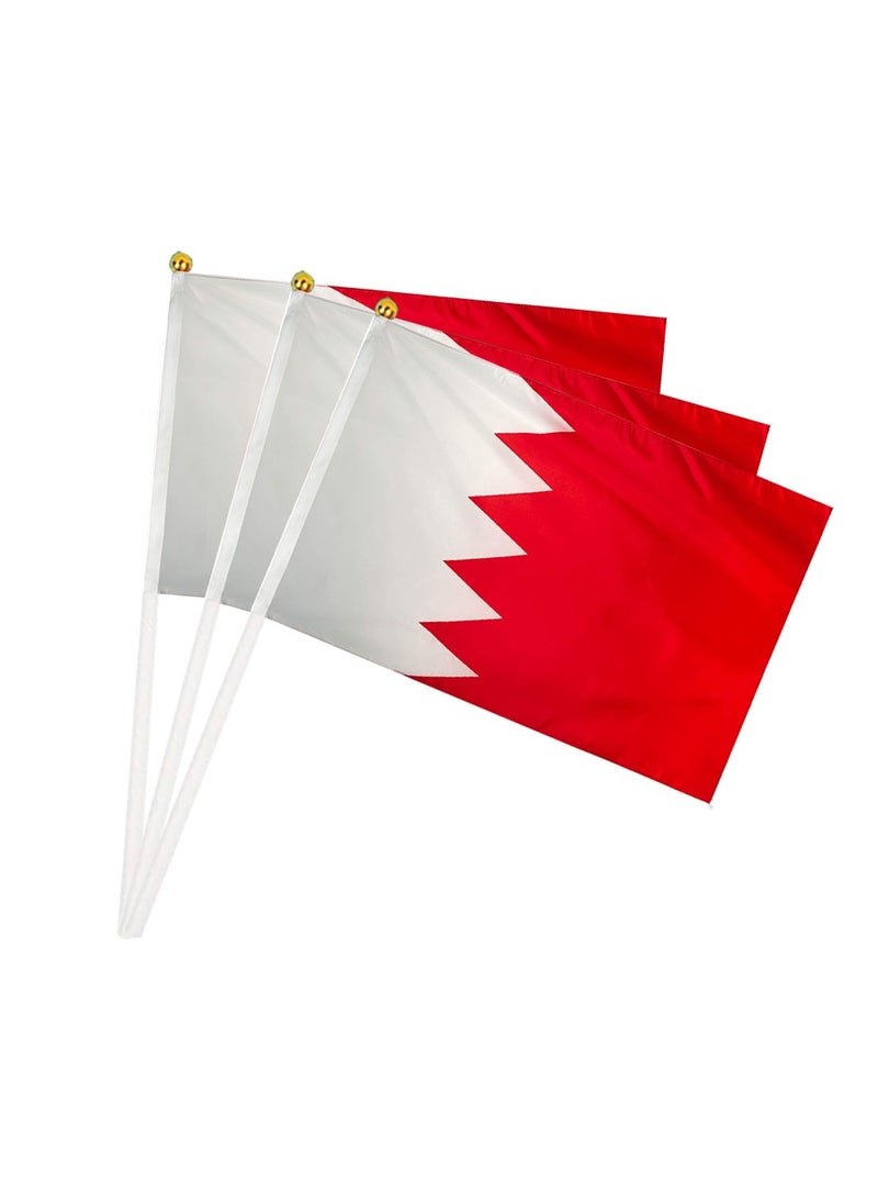 Bahrain Mini Hand Flags For Celebration Small Stick Hand Held Flags Great Souvenirs And Party Favors Handheld Flags For Kids And Adults Decorations Country Flags,Festival Events