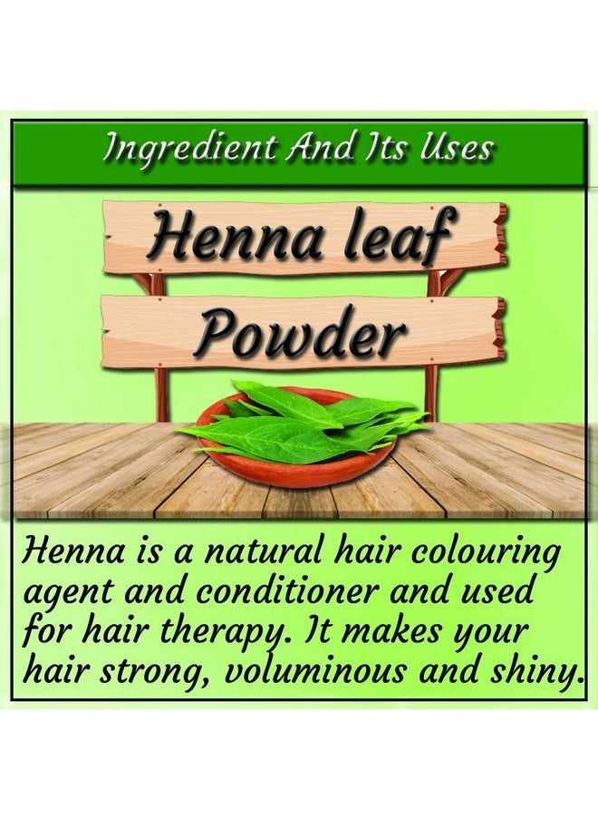 Indus Valley 100 Percent Organic Henna Leaf Powder, 500g